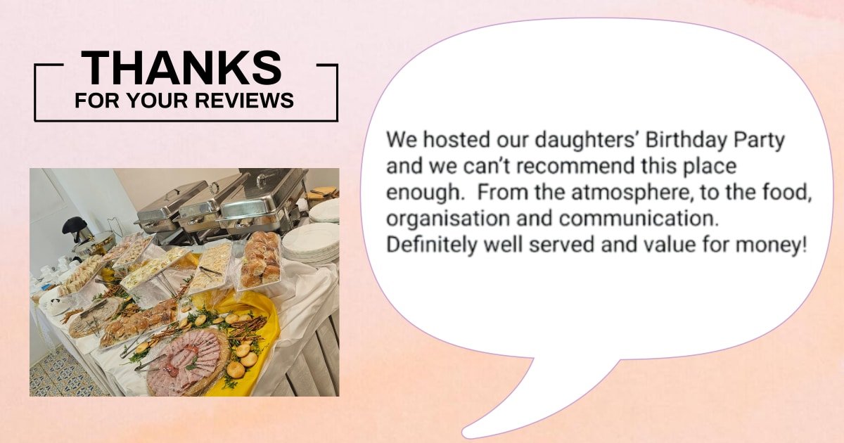 Guest celebration review